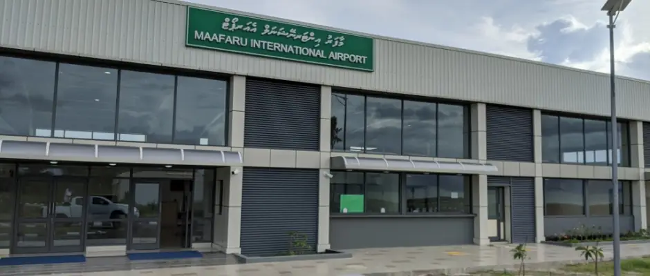 Maafaru Airport completed project